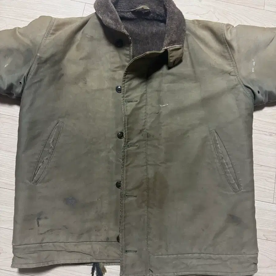 USN Shipboard Jacket Cold Weather Deck Jacket XL (110-120) Aramid 