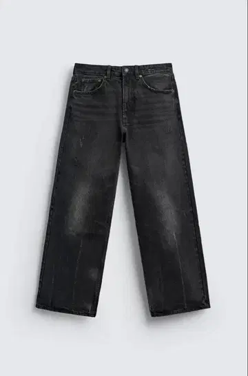[ 가격 인하 중 ] ZARA BAGGY FIT 데님 팬츠 블랙