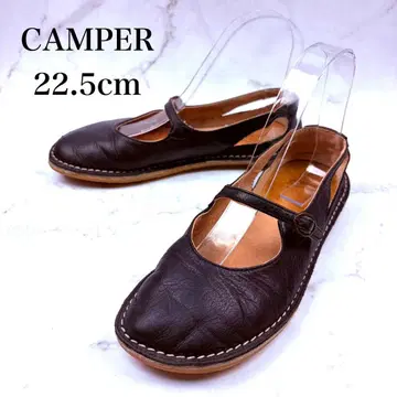 캠퍼 라이트니나 메리 제인 스트랩 블랙 22.5cm