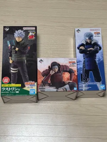 NARUTO 피규어 3체 세트 카카시 2대 1대