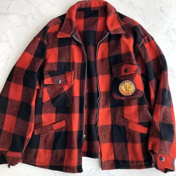 1950s LEE HAVEN HUNTING CLUB 매키노 자켓