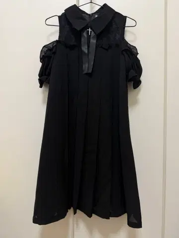 Ank Rouge 반팔 레이스 원피스