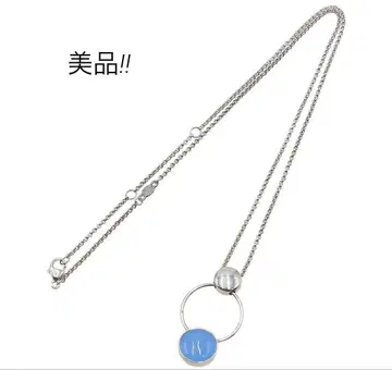 X2304 새상품급 조지 젠슨 SV925 x 블루 칼세도니 목걸이