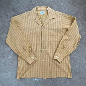 50s ARROW Decton Monarch 긴팔 셔츠 스트라이프