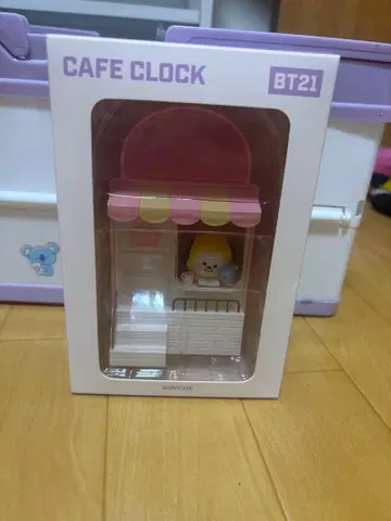 BT21 CHIMMY CAFE CLOCK 디지털 시계 본체