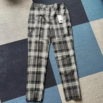 Theory luxe 체크 무늬 슬랙스 038