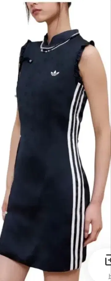 adidas 슬리브리스 차이나 드레스풍 꽃무늬