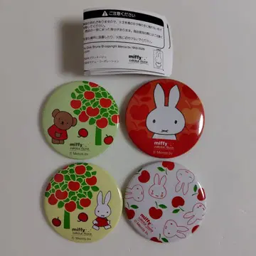 [새상품] 미피 zakka 페스티벌 2026 한정판 캔뱃지 4종
