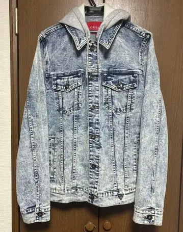 미사용 새상품 GUESS 데님 자켓 XL