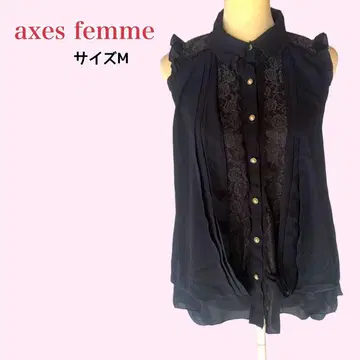 axes femme 레이스 프릴 쉬폰 걸리시 Coquette