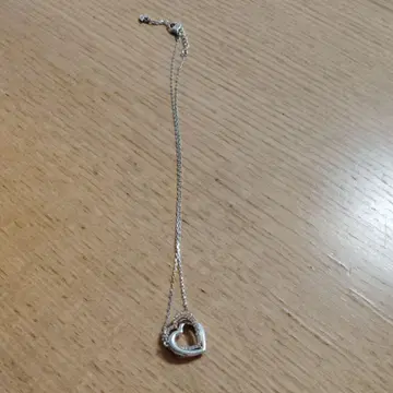 Swarovski 더블 하트 목걸이 실버 골드