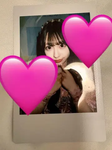 CUTIE STREET 사쿠라바 하루카 동양풍 의상 폴라로이드