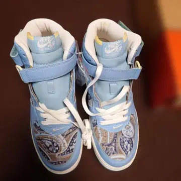 WMNS AIR FORCE 1 MID 28.5 US11.5 페이즐리