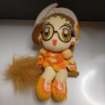 하늘을 나는 오쟈마녀 도레미 후지와라 하즈키 봉제 인형 20cm 레트로