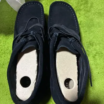 Clarks Wallabee GTX 블랙 스웨이드 7.5 미사용