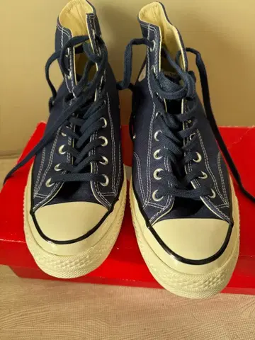 남성용 Converse All Star 네이비 10