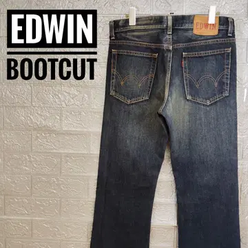 에드윈 EDWIN 503 부츠컷 데님 팬츠 32 플레어 청바지