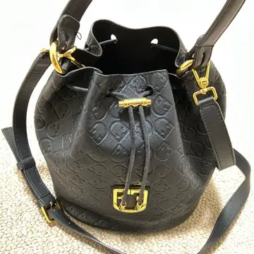 FURLA 복조리형 숄더백 블랙