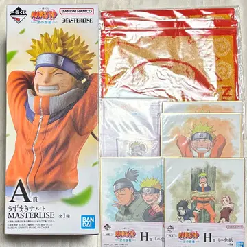 NARUTO 제일복권 파도 나라 편 우즈마키 나루토 묶음 판매