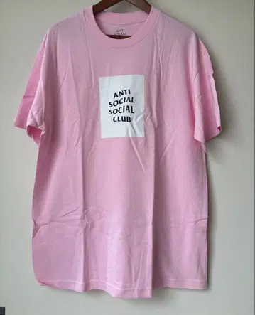 Anti Social Social Club 티셔츠 핑크 L