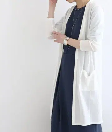 [새상품급] INDIVI (인디비) 롱 가디건 봄/여름 / 일본제