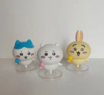 치이카와 하치와레 토끼 피규어 3개 세트
