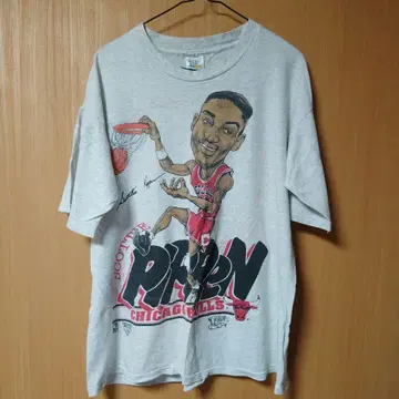 스카티 피펜 티셔츠 90s NBA