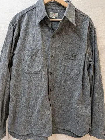 Buzz Rickson's 블랙 워크 셔츠 BR26082 XL