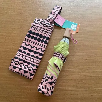 korko 우천 겸용 접이식 우산 양산 수납 봉투 포함 택 포함 새상품