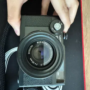 Leitz minolta cl + m-rokkor 40mm 렌즈 판매 | 브랜드 중고거래