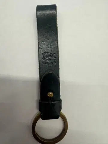 IL BISONTE (일비종떼) 가죽 키링 그린