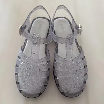 Melissa 멜리사 라메 클리어 샌들 23.5cm 24cm