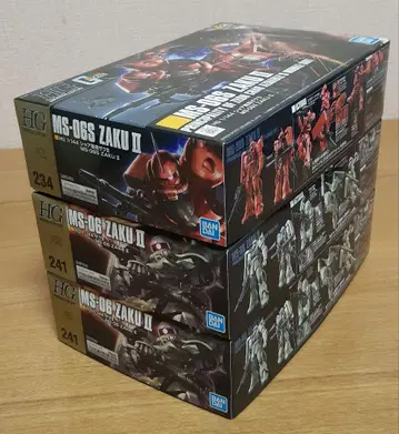 HGUC 자쿠 (리바이브) 3기 세트