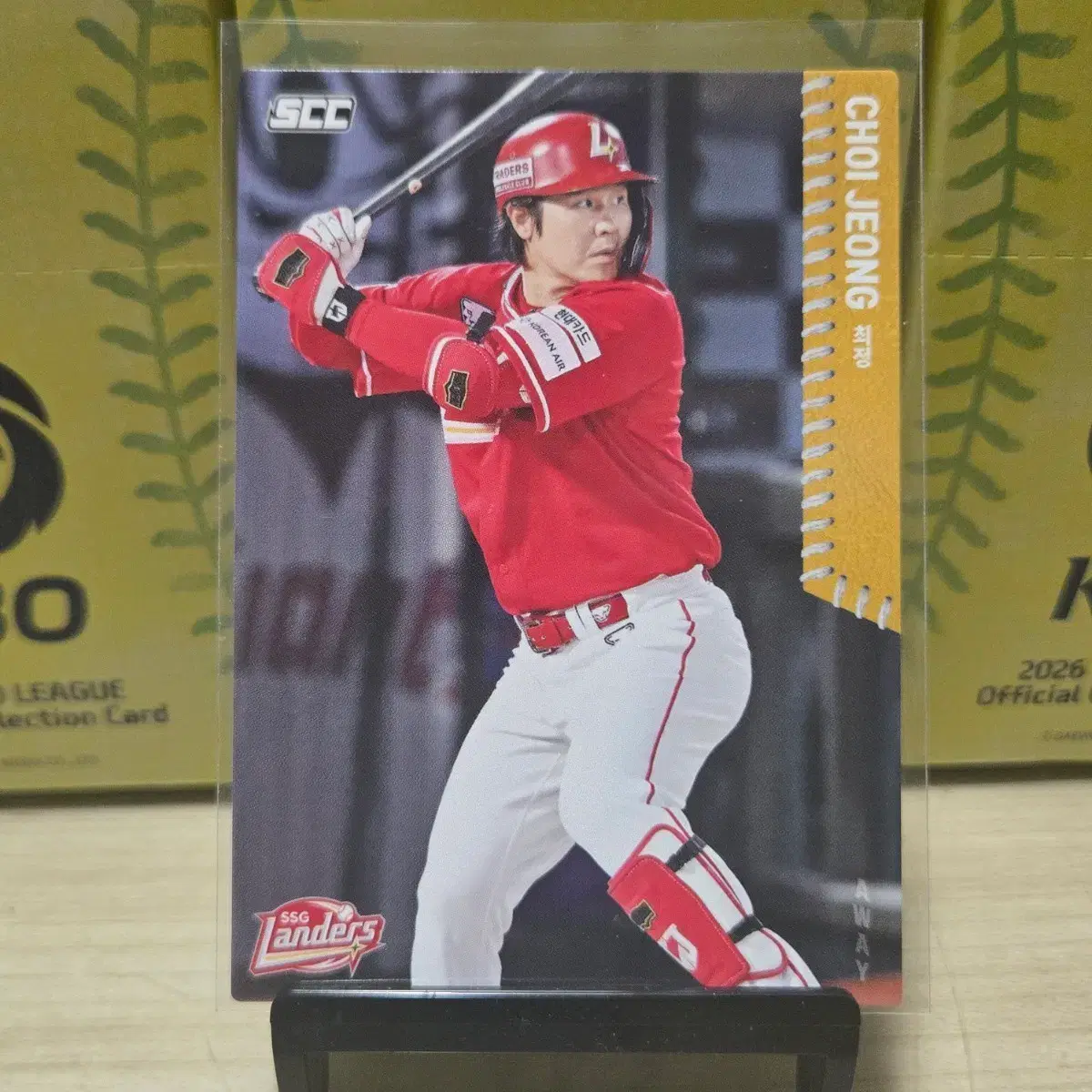 2026 scc kbo 오피셜 SSG 최정 away 판매합니다.
