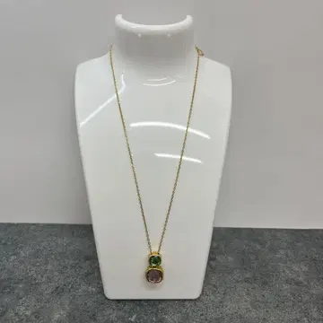 SWAROVSKI 목걸이 골드 컬러 멀티 컬러 크리스탈