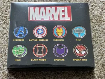 MARVEL ICON 핀 배지 세트