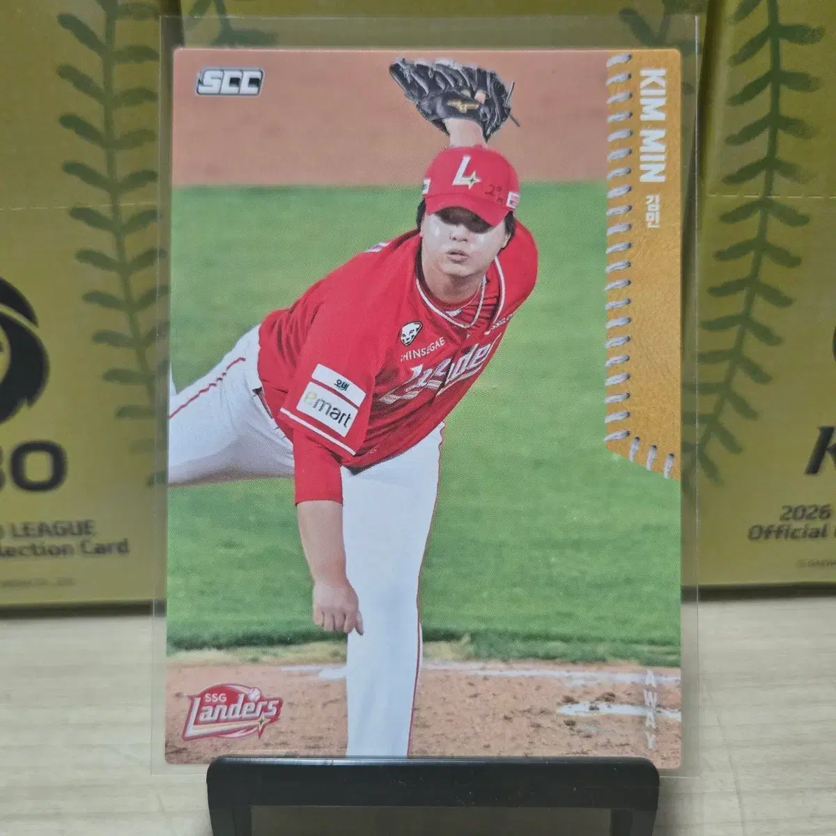 2026 scc kbo 오피셜 SSG 김민 away 판매합니다.