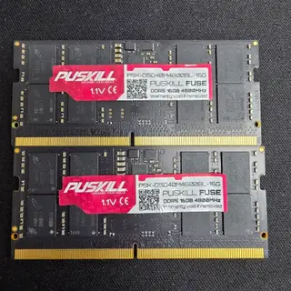 RAM] 푸스킬(PUSKILL) 노트북용 DDR5 16GB 4800 램 | 브랜드 중고거래