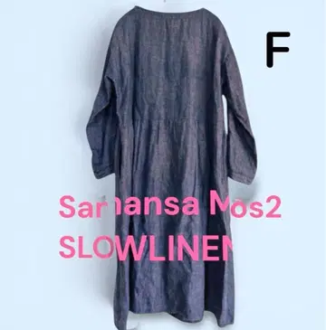 Samansa Mos2 SLOWLINEN 린넨 원피스 F