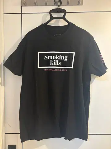 Anti Social Social Club 티셔츠 블랙