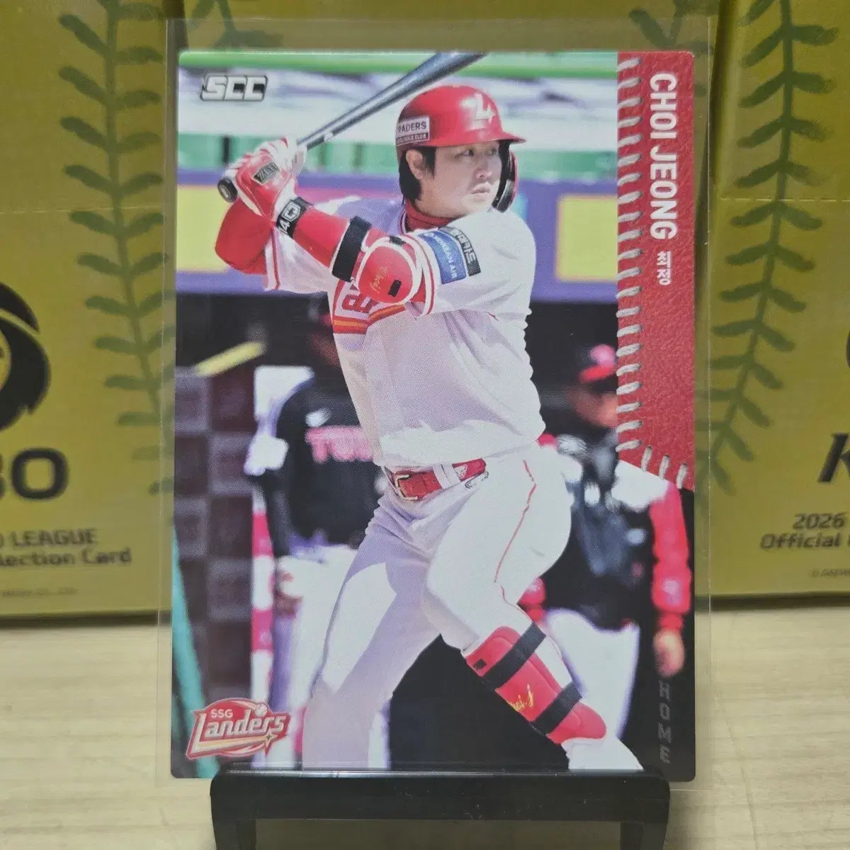 2026 scc kbo 오피셜 SSG 최정 home 판매합니다.