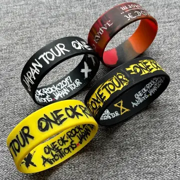 ONE OK ROCK JAPAN TOUR 러버 밴드 4개 세트 새상품급