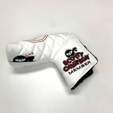Scotty Cameron MEMBER 퍼터 커버 닌자 화이트