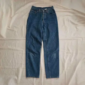 90s archive Levi's 501 데님 17501 USA 크런치