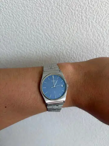 세이코 SEIKO 빈티지 네이비 다이얼 남성용
