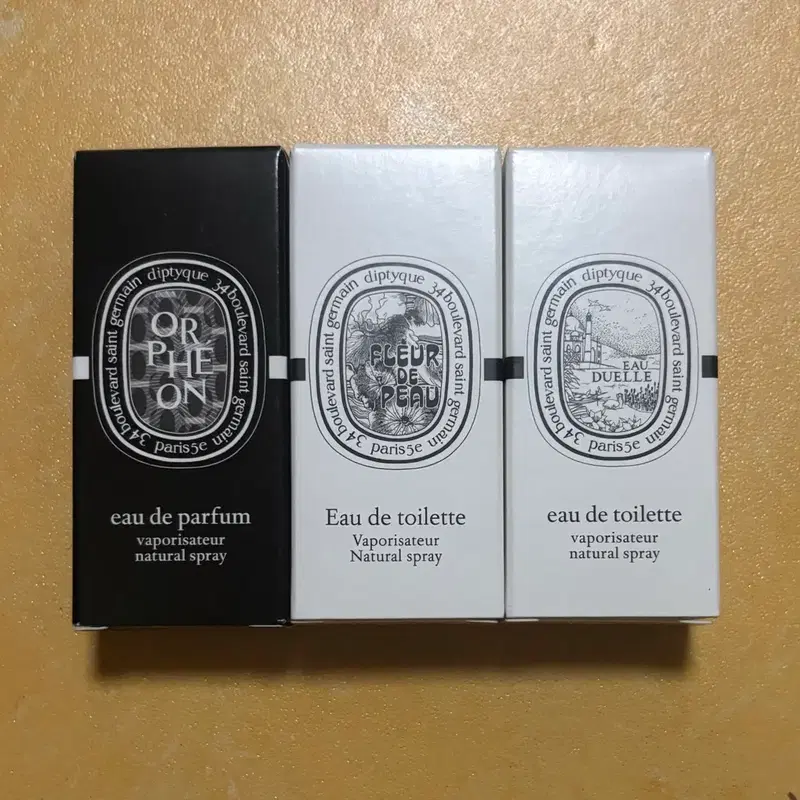 딥디크 딥티크 오드퍼퓸 오드뚜왈렛 플레르드뽀 오르페옹 오듀엘르