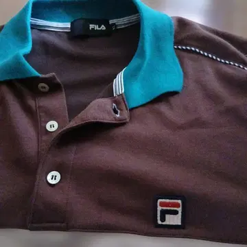 FILA 피케 셔츠 브라운 XL 사이즈