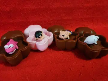 짱구는 못말려(크레용 신짱) 반지 와니야마 씨 시로 부리부리자에몽 4종