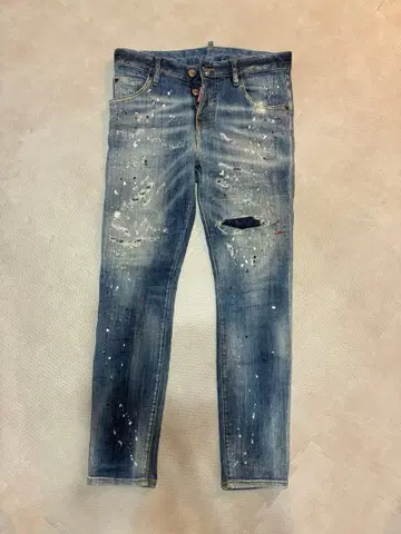 DSQUARED2 Cool Girl Jean 페인트 가공 데미지 데님