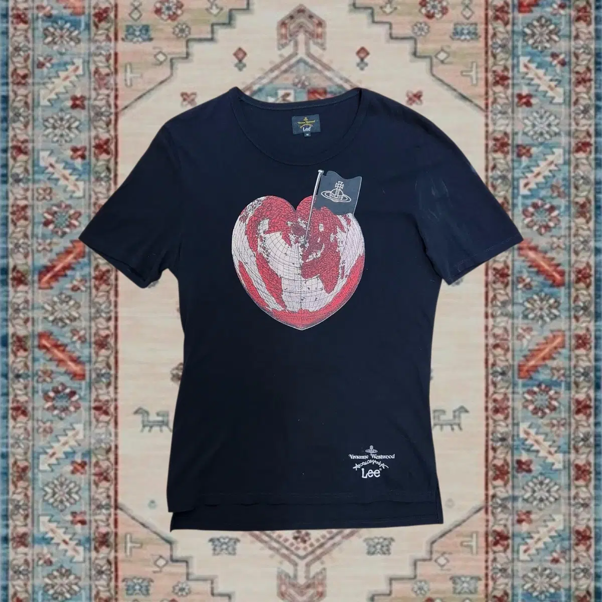 Palace Vivienne Westwood Short Sleeve T-Shirt Black L | Bunjang Global
